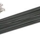 Odyssey HGS Spokes - Stainless, Straight 14g, 180mm, Black, Box of 40, Includes Nipples