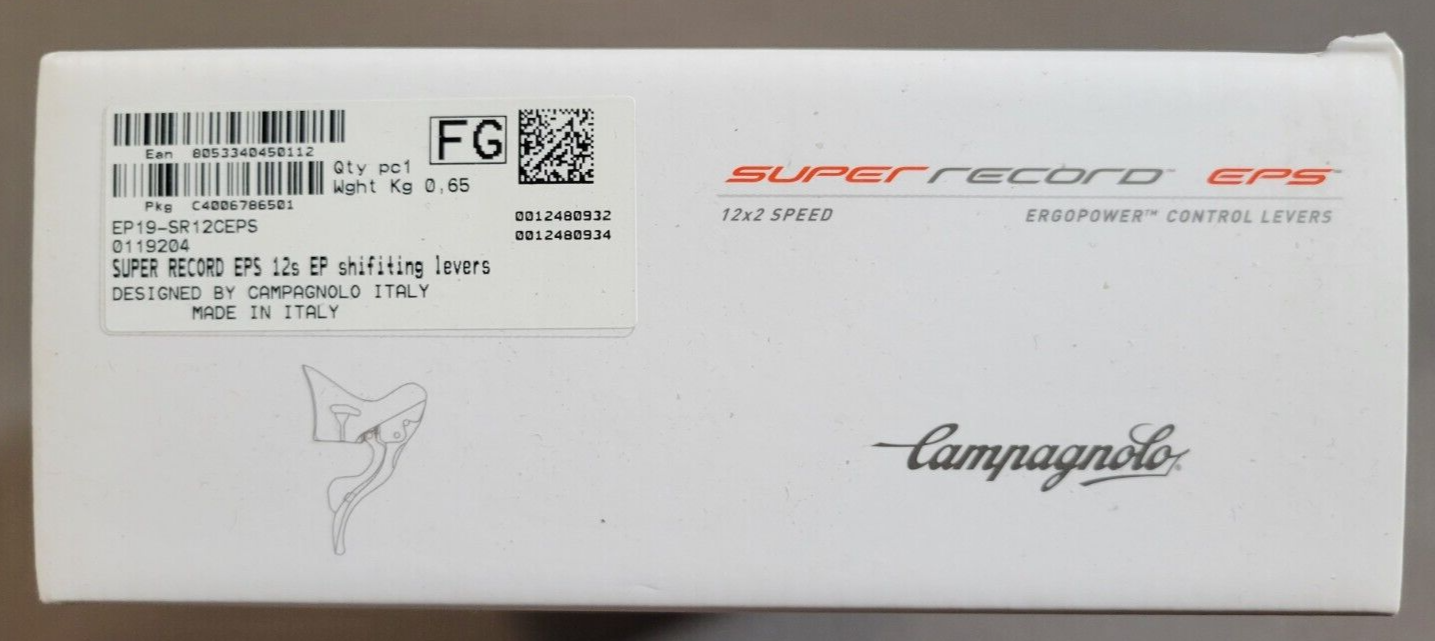 Campagnolo Super Record EPS 12 Speed Electronic Shifters V4