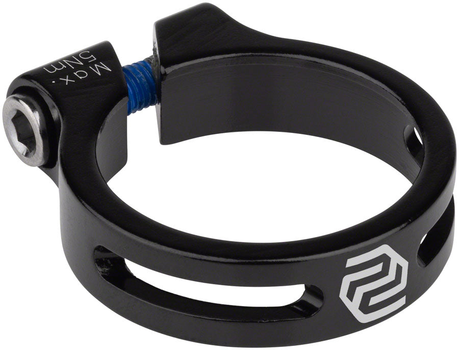 Promax MX-112C Seatpost Clamp - 34.9mm, Bolt-On, Black