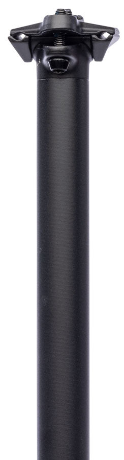 Teravail Stratum Seatpost - 31.6 x 400mm, 18mm Offset, Black