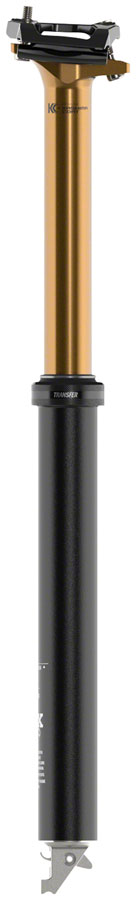 FOX Transfer Factory Dropper Seatpost - 34.9 mm, 180 mm, Internal Routing, Kashima Coat