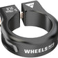 Wheels Manufacturing Seatpost Clamp - 31.8mm, Bolt-On, Black