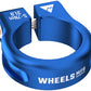 Wheels Manufacturing Seatpost Clamp - 31.8mm, Bolt-On, Blue