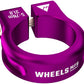Wheels Manufacturing Seatpost Clamp - 31.8mm, Bolt-On, Purple