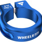 Wheels Manufacturing Seatpost Clamp - 34.9mm, Bolt-On, Blue