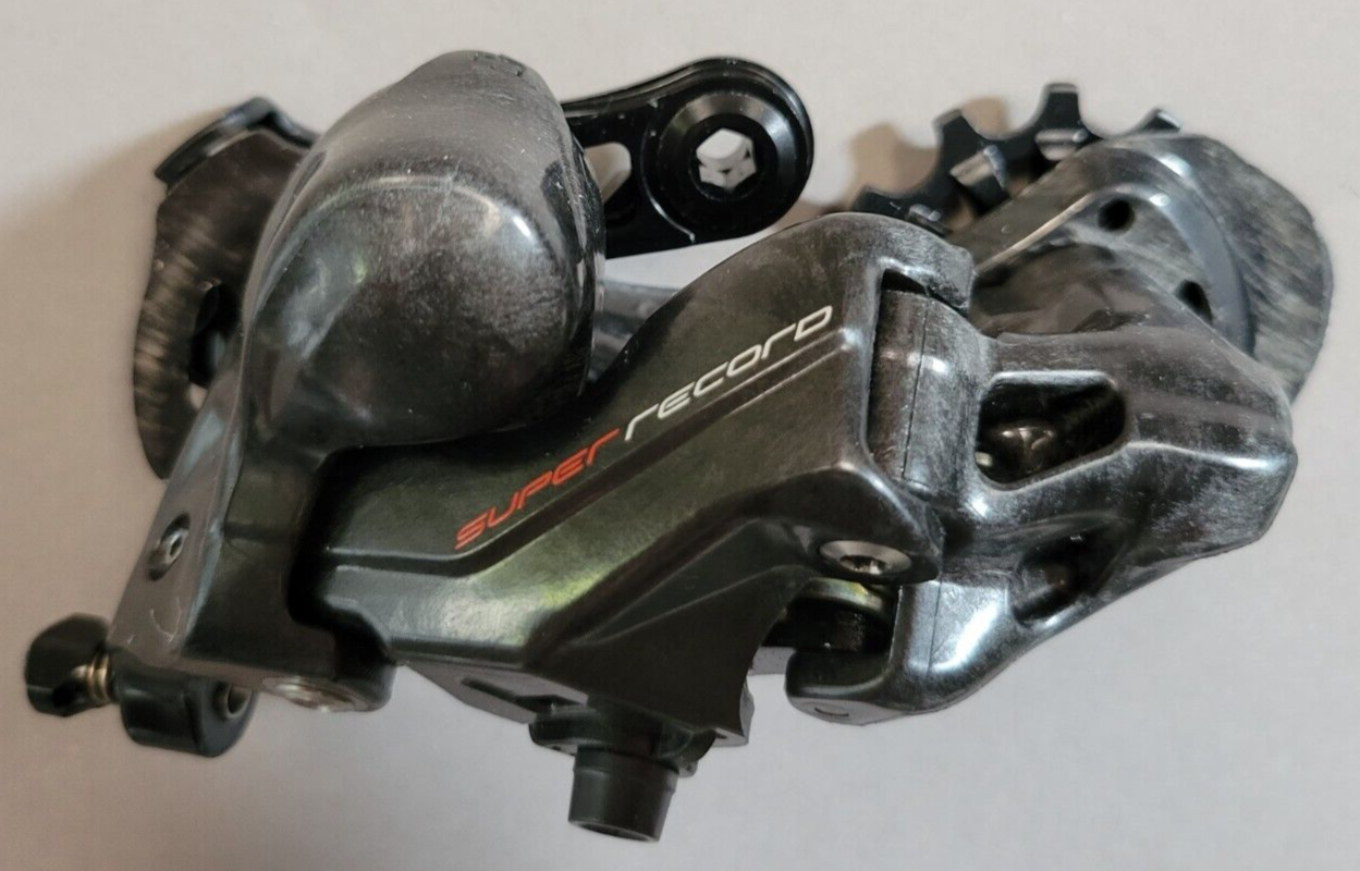 Campagnolo Super Record Rear Derailleur 12 Speed Medium Cage Carbon Velo Mine