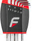 Feedback Sports Hex Wrench Set - 1.5-10mm, 9 Piece