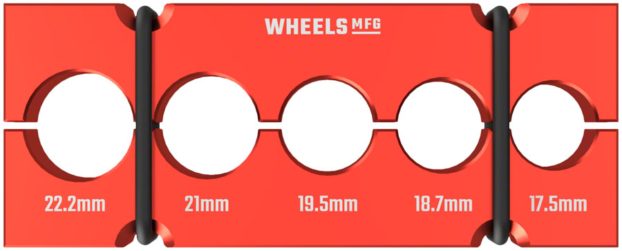 Wheels Manufacturing Vice Shaft Clamp - For Medium Sized Common Axle and Suspension Components