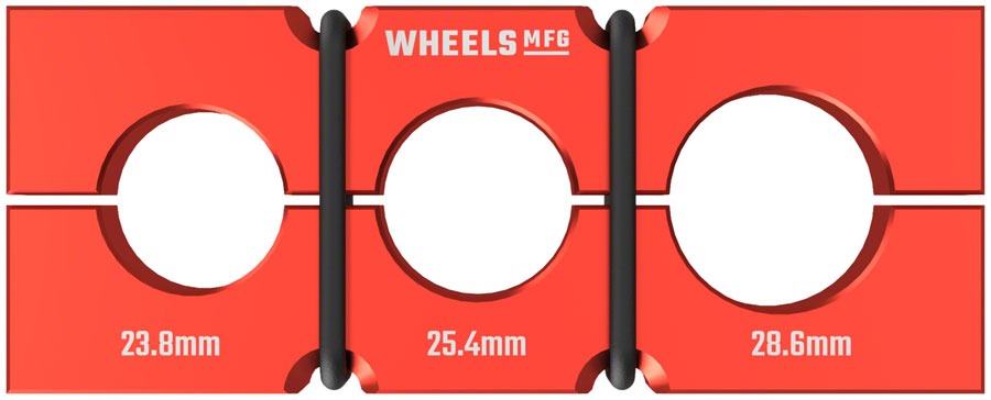 Wheels Manufacturing Vice Shaft Clamp - For Large Sized Common Suspension Components