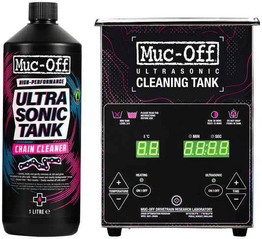 Muc-Off UltraSonic Wash Tank Bundle