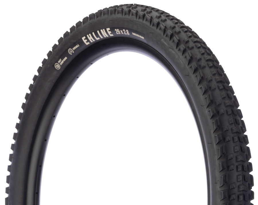 Teravail Ehline Tire - 29 x 2.8, Tubeless, Folding, Black, Durable, Fast Compound