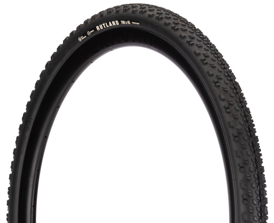 Teravail Rutland Tire - 700 x 40, Tubeless, Folding, Black, Durable, Fast Compound