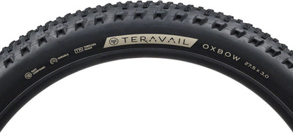 Teravail Oxbow Tire - 27.5 x 3, Tubeless, Folding, Black, Durable, Fast Compound