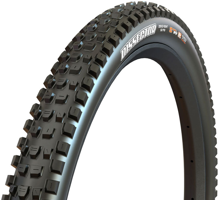 Maxxis Dissector II Tire - 29 x 2.4, Tubeless, Folding, Black, 3C Maxx Terra, DoubleDown, Wide Trail