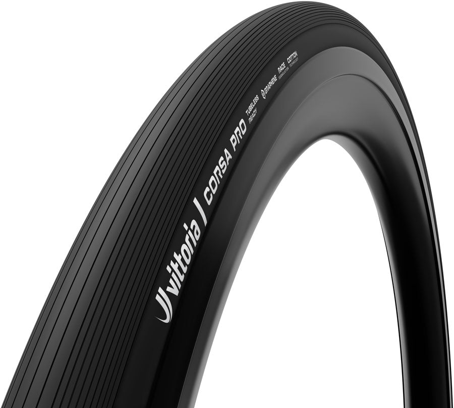 Vittoria Corsa Pro Tire - 700 x 28, Tubeless, Folding, Black, 4C Race, Graphene, G2.0