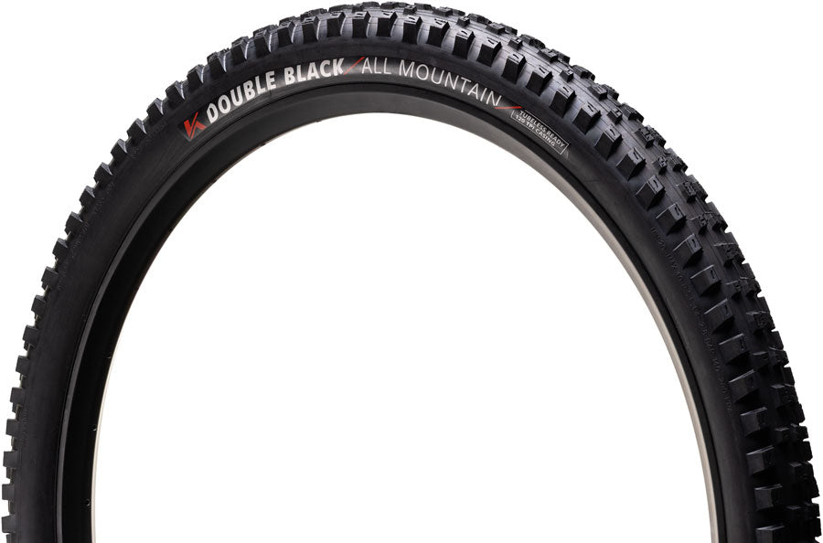Kenda Double Black Tire - 29 x 2.60, Tubeless, Folding, Black, All Mountain, Triple, K-Series
