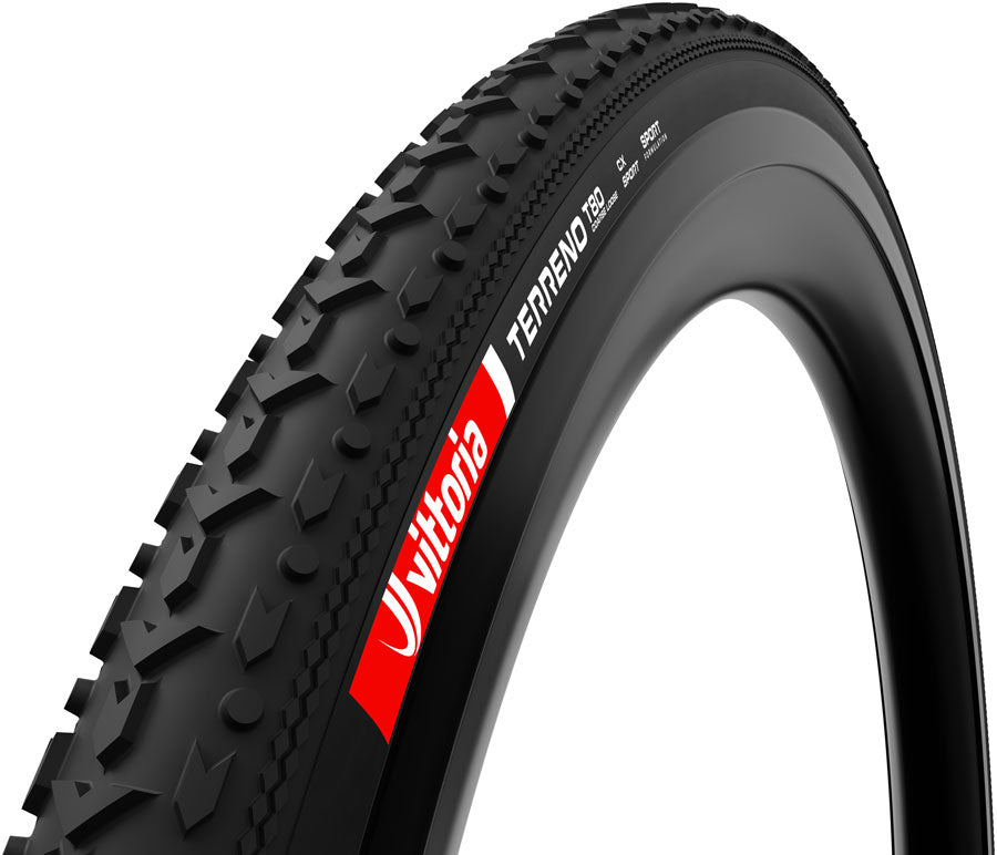 Vittoria Terreno T80 Course Loose Tire - 700 x 33, Clincher, Folding, Black, Cyclocross Sport