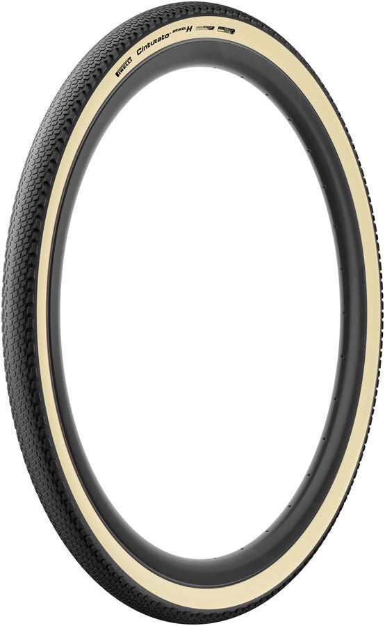 Pirelli Cinturato Gravel H Tire - 700 x 50, Tubeless, Folding, Retro, SmartEVO GR, ProWALL Gravel, High Performance