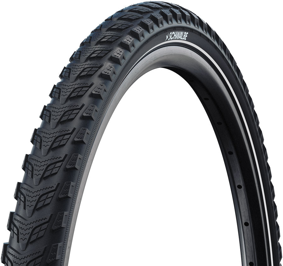 Schwalbe Marathon 365 Tire - 700 x 55 / 29 x 2.20, Clincher, Wire, Black/Reflex, Performance, GreenGuard, Addix 365, E-50