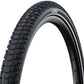 Schwalbe Marathon Plus Tour Tire - 650b x 55 / 27.5 x 2.15, Clincher, Wire, Black/Reflex, Performance, SmartGuard, Addix Green, E-50