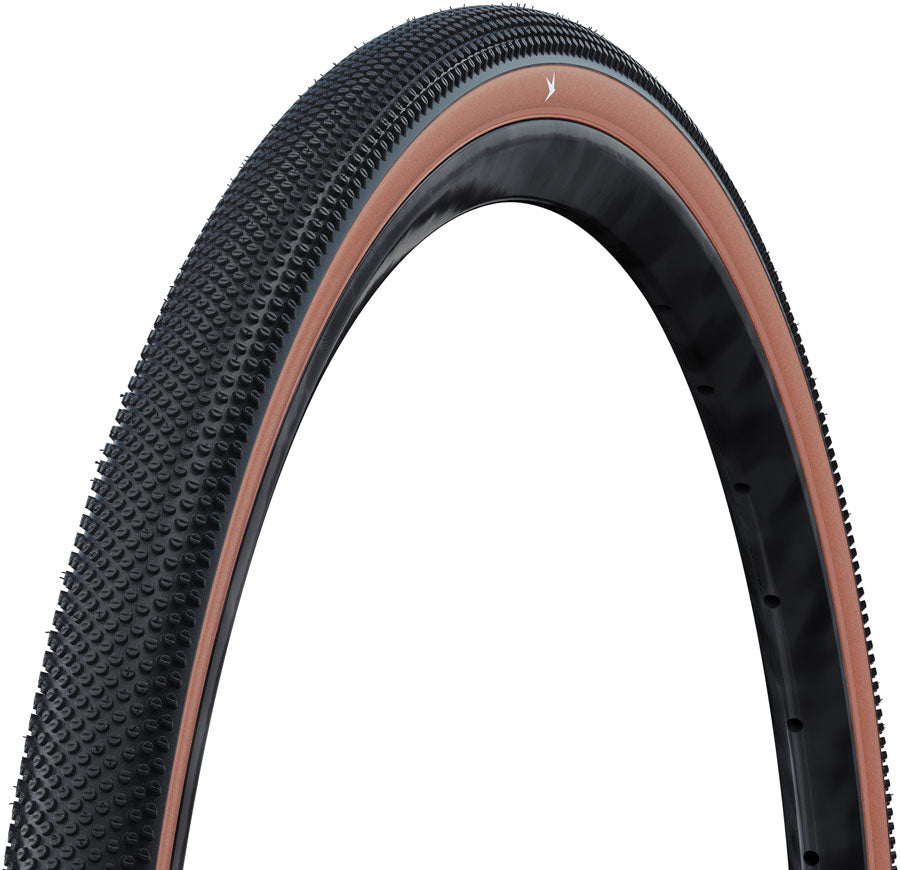 Schwalbe G-One Allround Tire - 700 x 35, Tubeless, Folding, Black/Bronze, Performance, RaceGuard, Addix, E-25