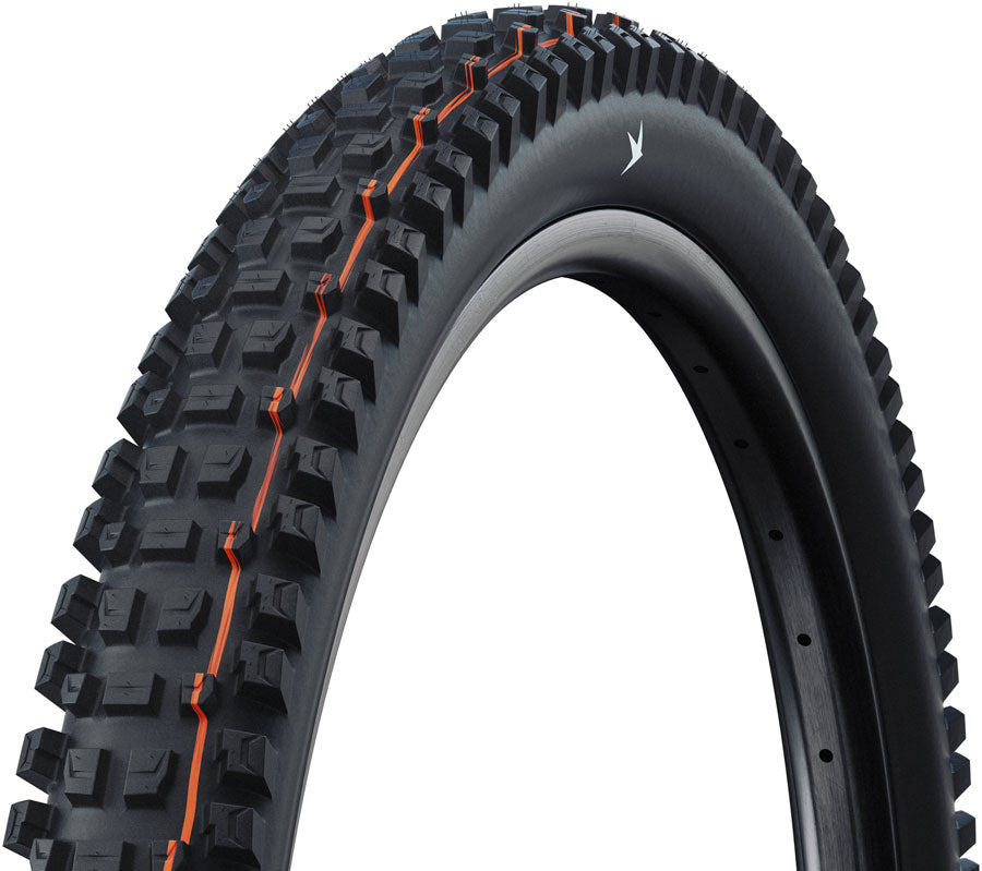Schwalbe Albert Tire - 27.5 x 2.60, Tubeless, Folding, Black, Evolution Line, Gravity Pro, Addix Soft, Radial, E-50