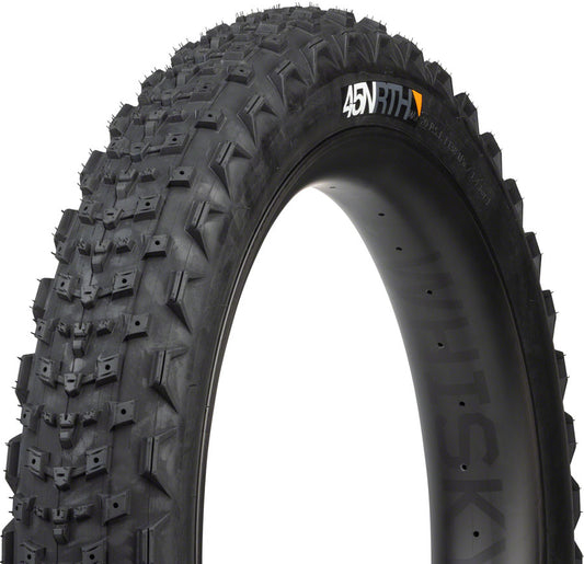 45NRTH Dillinger 4 Tire - 26 x 4.2, Tubeless, Folding, Black, 120 TPI, Custom Studdable