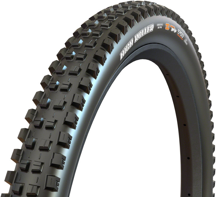 Maxxis High Roller III Tire - 29 x 2.4, Tubeless, Folding, Black, 3C MaxxGrip, EXO+