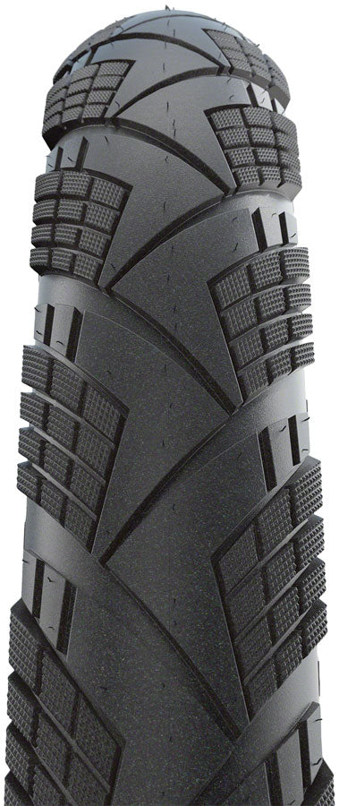 Schwalbe Marathon Efficiency Tire - 700 x 35, Clincher, Folding, Black/Reflective, Evolution Line, Super Race, V-Guard, Addix Race, E-50