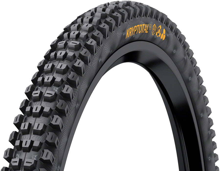 Continental Kryptotal Front Tire - 29 x 2.40, Tubeless, Folding, Black, Soft, Trail Casing, E25