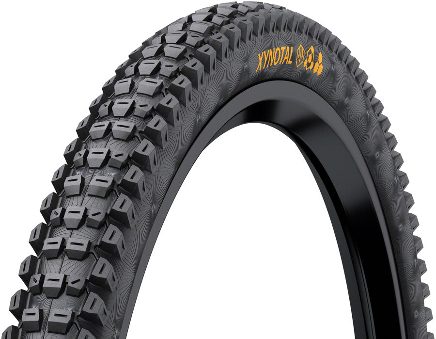 Continental Xynotal Tire - 27.5 x 2.40, Tubeless, Folding, Black, SuperSoft, Downhill Casing, E25