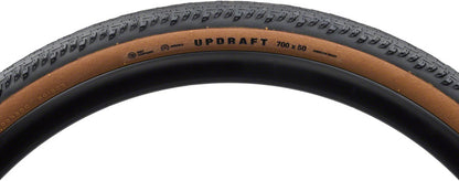 Teravail Updraft Tire - 700 x 50, Tubeless, Folding, Tan, Light and Supple, Fast Compound