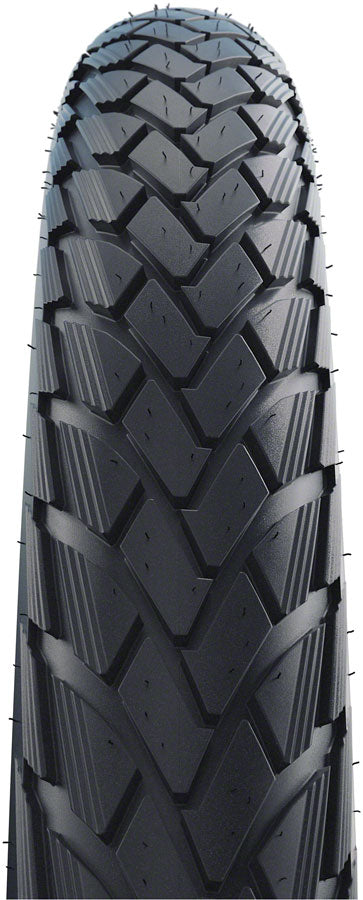 Schwalbe Green Marathon Tire - 16 x 1.75, Clincher, Wire, Black/Reflective, Performance Line, GreenGuard, TwinSkin, Addix