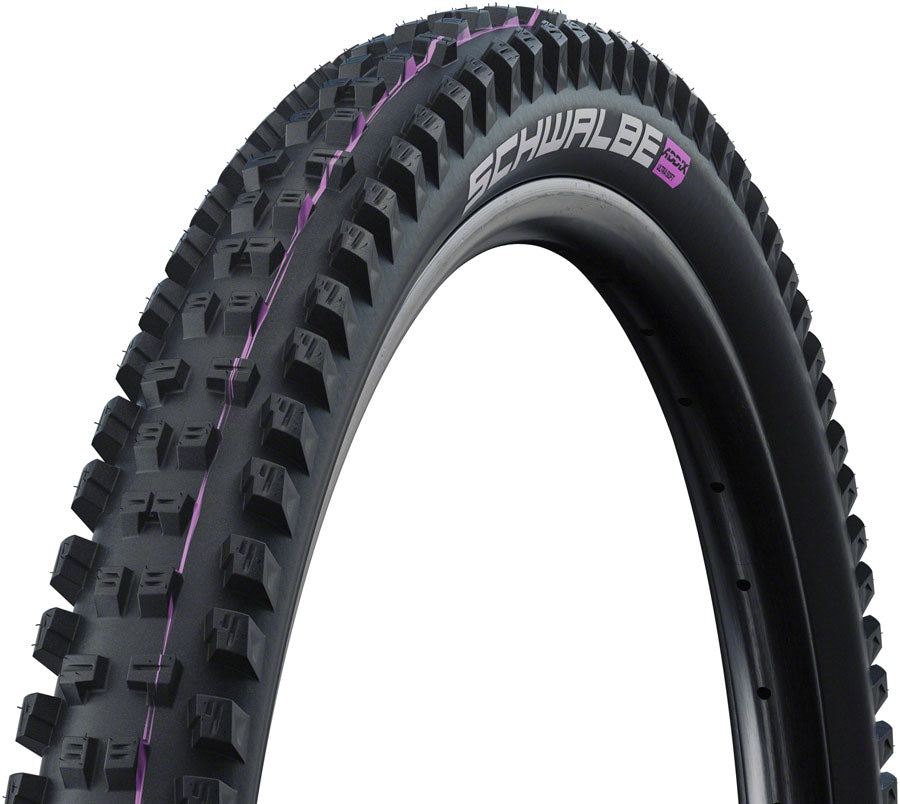 Schwalbe Tacky Chan Tire - 27.5 x 2.40, Tubeless, Folding, Black, Evolution Line, Super Gravity, Addix Soft, E-50