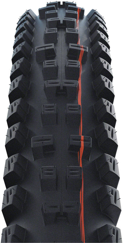 Schwalbe Tacky Chan Tire - 29 x 2.40, Tubeless, Folding, Black, Evolution Line, Super Ground, Addix Ultra Soft, E-50