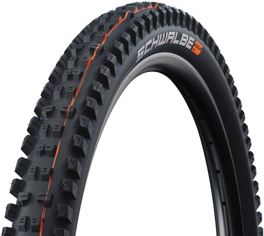 Schwalbe Tacky Chan Tire - 29 x 2.40, Tubeless, Folding, Black, Evolution Line, Super Downhill, Addix Ultra Soft, E-50