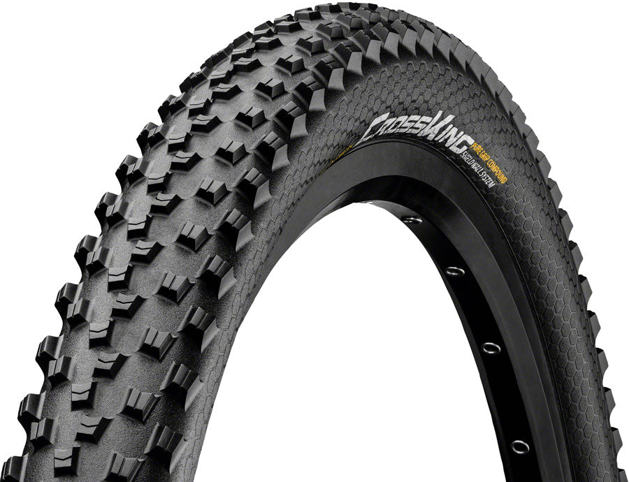Continental Cross King Tire - 27.5 x 2.80, Tubeless, Folding, Black, PureGrip, ShieldWall System, E25
