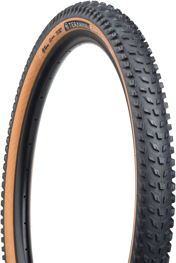 Teravail Clifty Tire - 29 x 2.5, Tubeless, Folding, Tan, Durable Plus, Grip Plus Compound