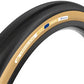 Panaracer GravelKing Slick Tire - 700 x 28, Clincher, Folding, Black/Brown