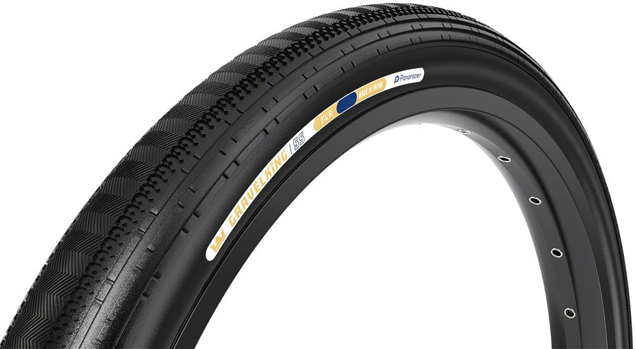 Panaracer GravelKing SS Tire - 700 x 28, Clincher, Folding, Black