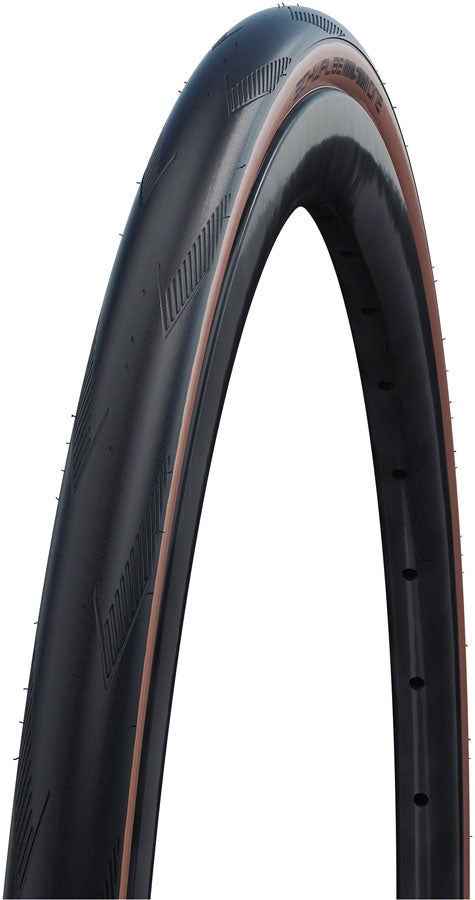 Schwalbe One Tire - 700 x 25, Clincher, Folding, Bronze, Performance Line, RaceGuard, Addix, E-25