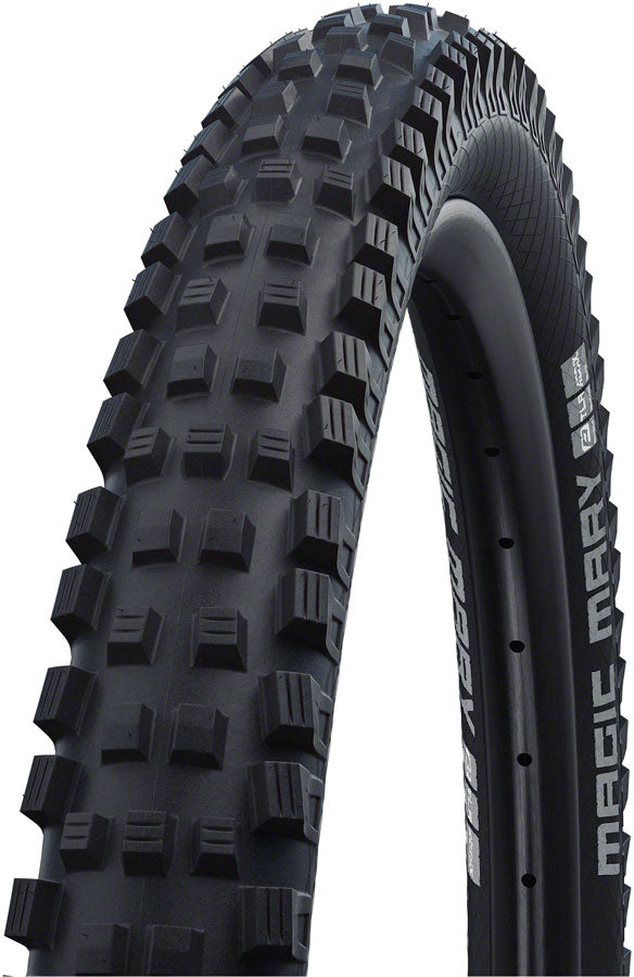 Schwalbe Magic Mary Tire - 29 x 2.40, Tubeless, Folding, Black, Performance Line, Double Defense, Addix
