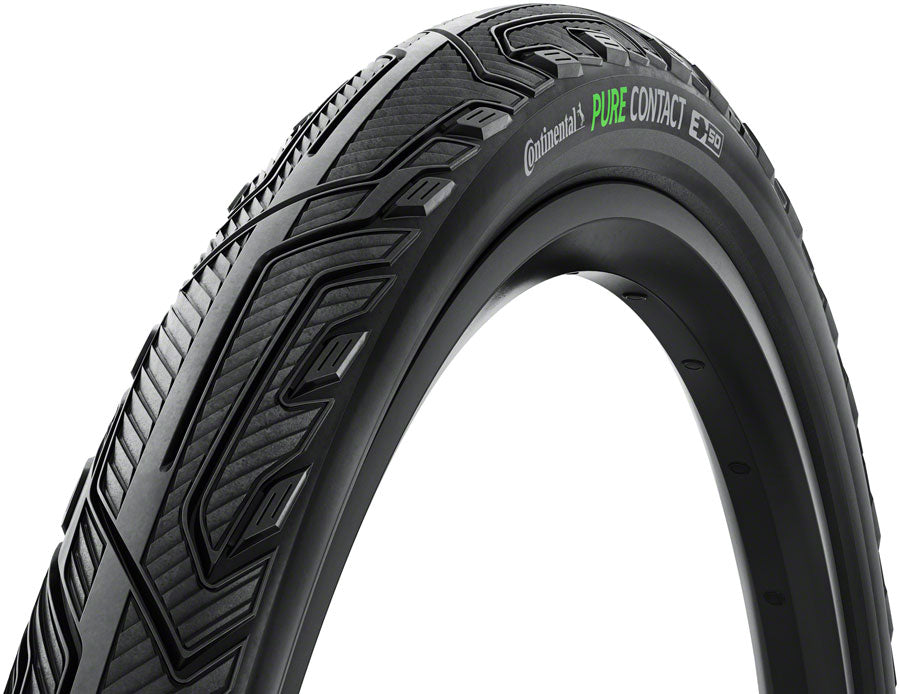Continental Pure Contact Tire - 700 x 47, Clincher, Folding, Black/Graphite Reflex, Vectran / PolyX Breaker, E50