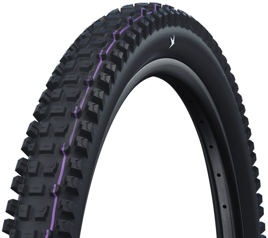 Schwalbe Albert Tire - 29 x 2.60, Tubeless, Folding, Black, Evolution Line, Gravity Pro, Addix Ultra Soft, Radial, E-50
