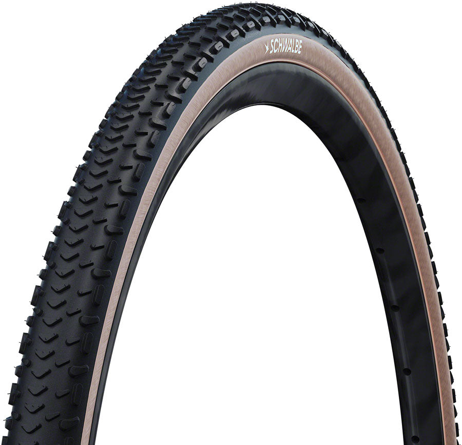 Schwalbe G-One RX Tire - 700 x 50, Tubeless, Folding, Black/Transparent, Evolution Line, Pro, Addix Race