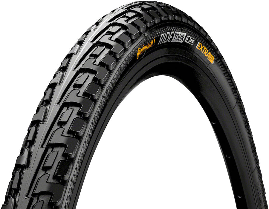 Continental Ride Tour Tire - 650b x 42, Clincher, Wire, Black, ExtraPuncture Belt, E25