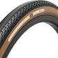 Panaracer GravelKing ZX Tire - 700 x 55, Tubeless, Folding, Black/Brown