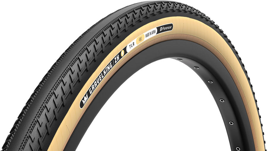 Panaracer GravelKing ZX R Tire - 700 x 45, Tubeless, Folding, Black/Amber