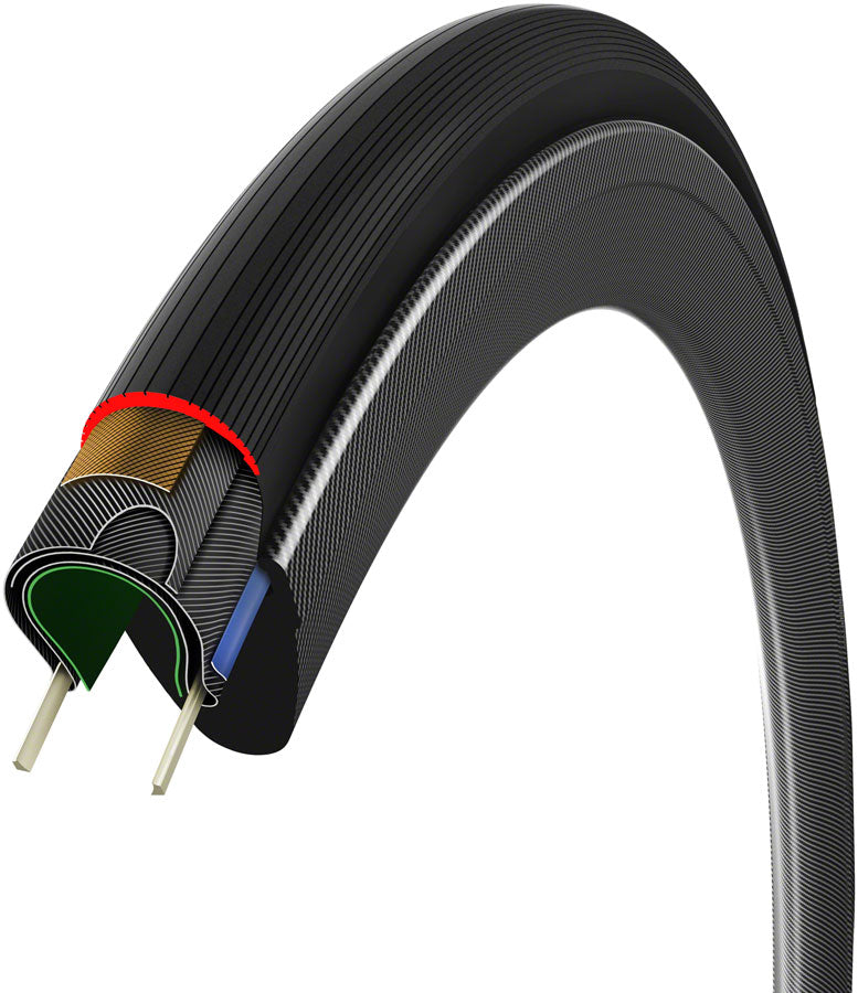 Vittoria Corsa N.EXT Tire - 700 x 29, Tubeless, Folding, Black, G2.0