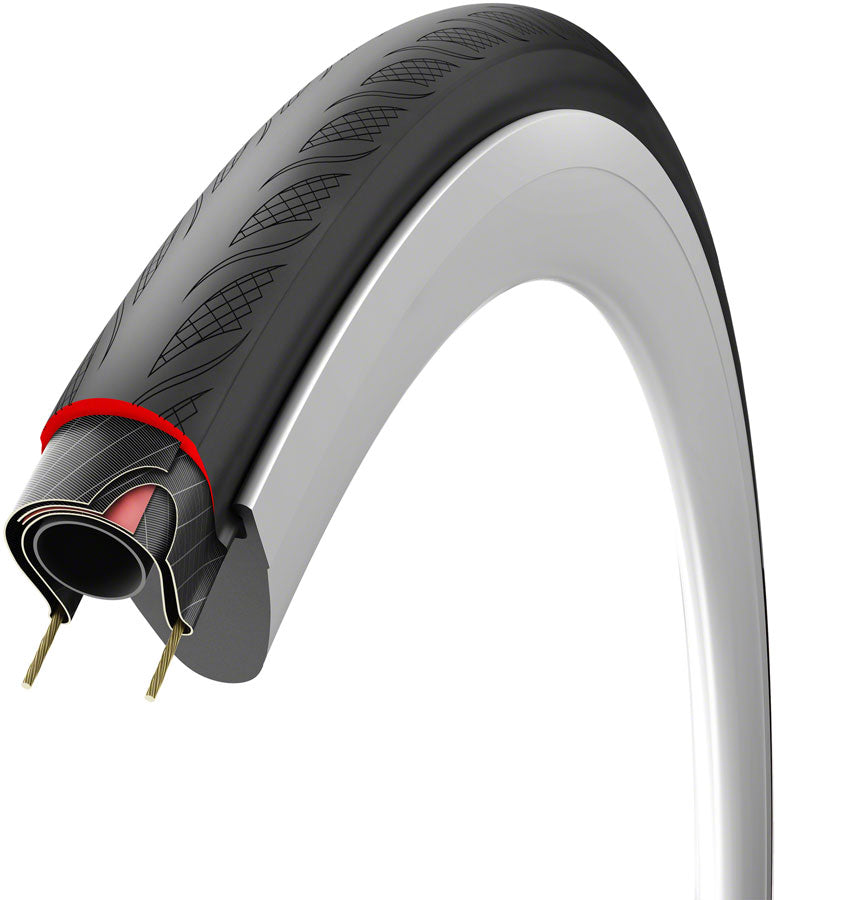 Vittoria Rubino V Tire - 700 x 32, Clincher, Folding, Black, 1C Graphene + Silica, G2.0